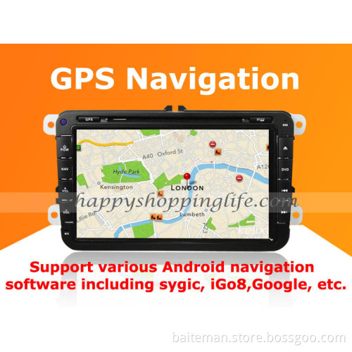 Android Car DVD Player GPS Navigation Wifi 3G for Volkswagen Caddy Bluetooth Touch Screen